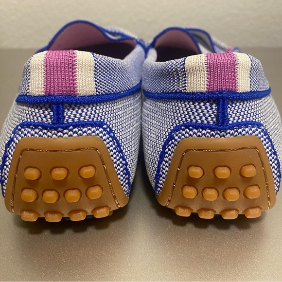 NWOB Rothy’s The Driver Knit Loafers in Original Blue- Size W8 - Picture 8 of 14
